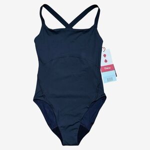 Thinx Leotard Super Absorbency NWT In Black Sz XS